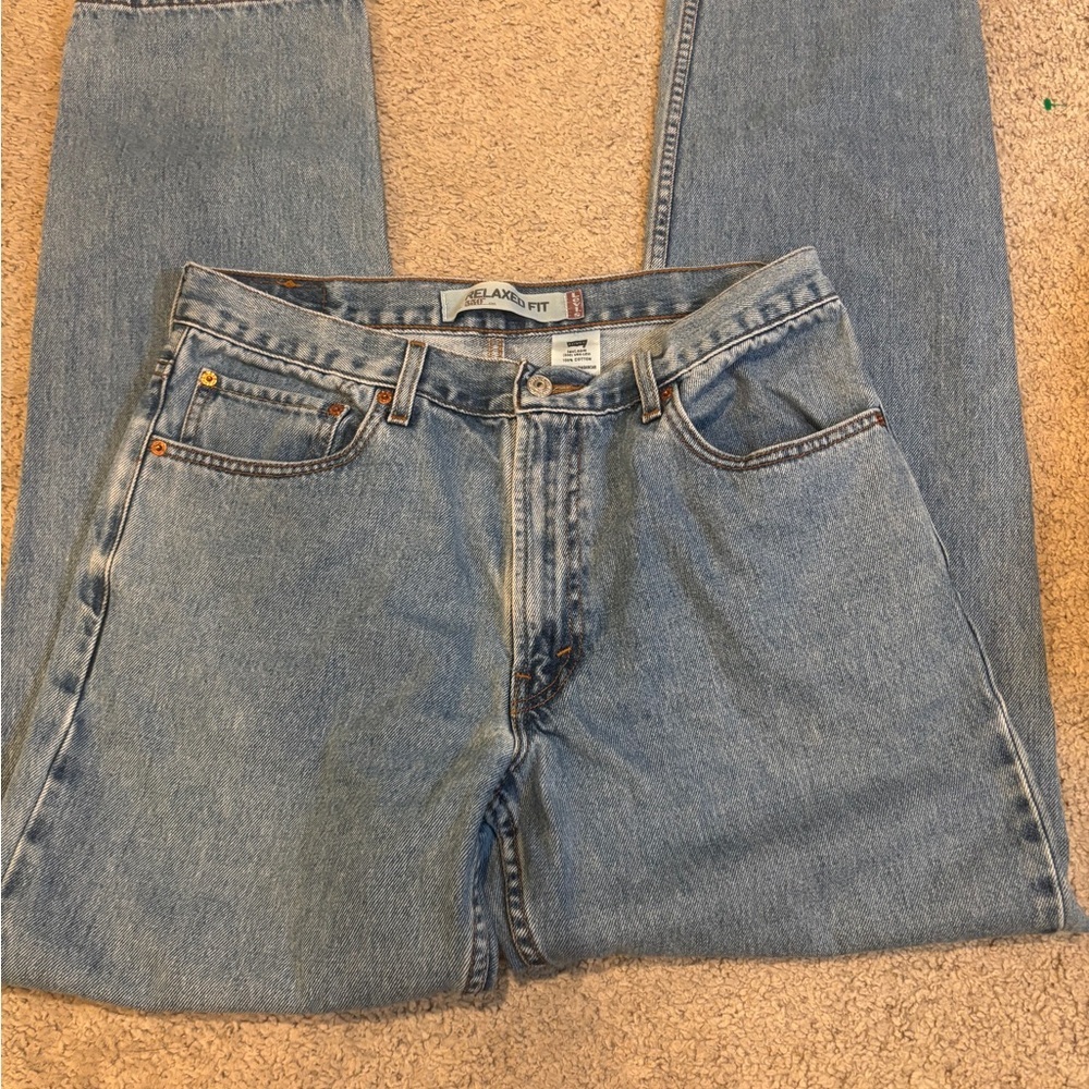 Levi's Light Blue Relaxed Fit Jeans